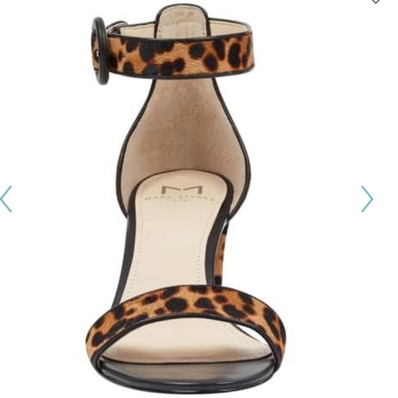 {Marc Fisher LTD} Karleely Leopard Sandal - Picture 4 of 7